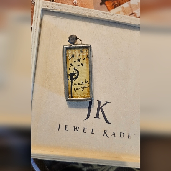 Jewel Kade Gold and Silver Heart Pendant - Picture 2 of 3